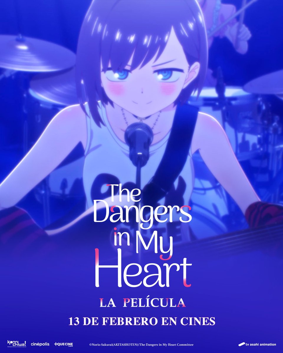 KonnichiwaFest's tweet image. Tan romántico como para inspirar una canción... 💞 🎶 #BokuYaba The Dangers in my Heart, ¡No te la pierdas en cines, estreno 13 de Febrero!

Disfrútala todo el fin de semana busca tu cine y país aquí: bit.ly/BokuyabaCine