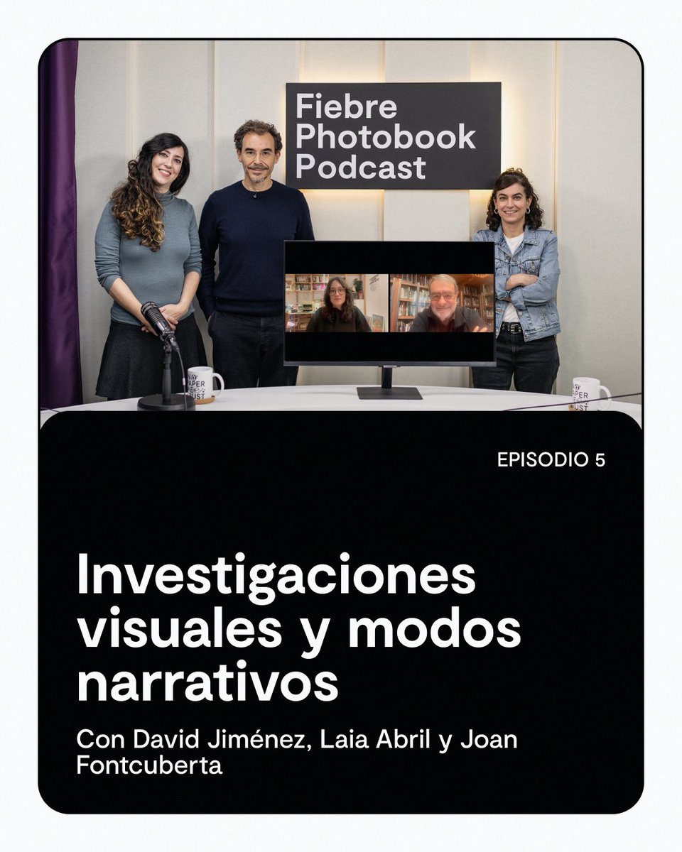 fiebrephotobook's tweet photo. 📷 La fotografía construye la imagen del mundo material y visible… ¿o puede servir para evocar justo lo contrario? Te invitamos a explorarlo en el quinto episodio de “Fotos y libros. Historias de una pulsión escópica”... https://t.co/ynQlzL8tvP