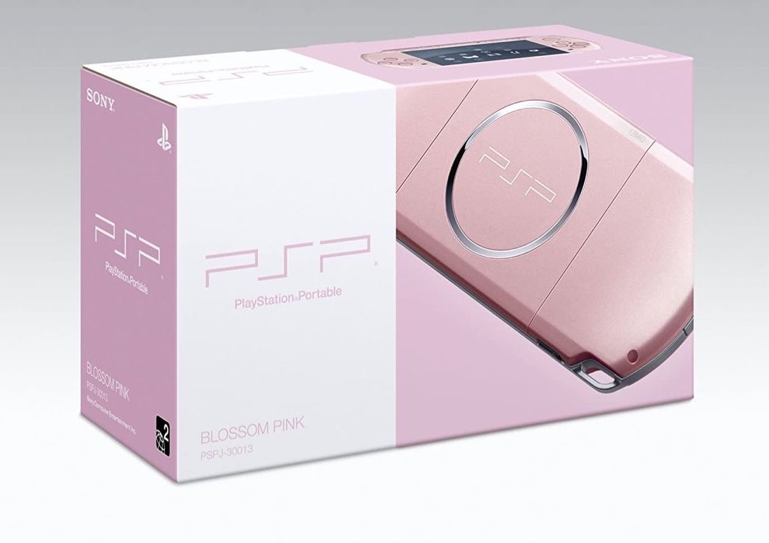 blossom pink psp 3000 🌸 ✧˚.