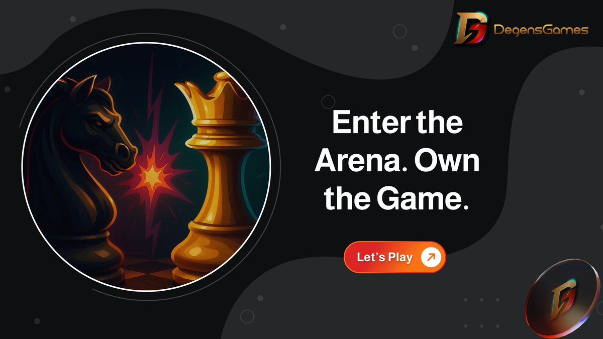 Degens_Games's tweet photo. The Arena is expanding. We’ve been quiet for a reason, the devs have been cooking something that’s going to change how you PvP for crypto.

NEW GAME REVEAL COMING SOON. > We’re about to drop a new game that’s going to test your skills like never before.

Tag that one friend who thinks they can beat you, and both of you guess what the game is. If you’re right, we might just drop something into your wallets. 💰 🔥👇