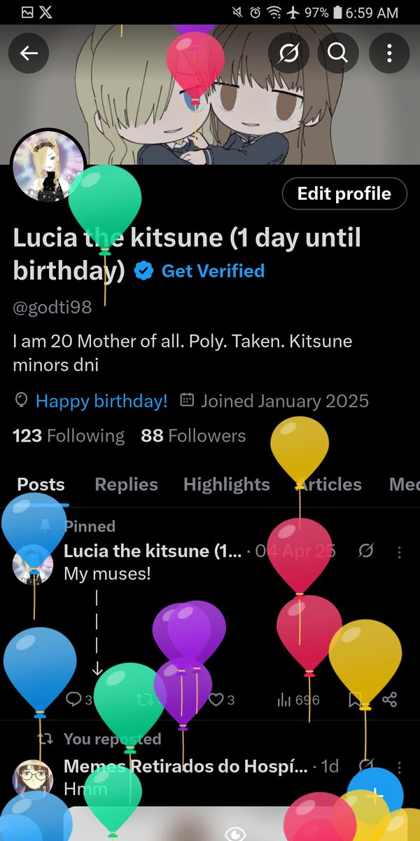 Lucia the kitsune () tweet media
