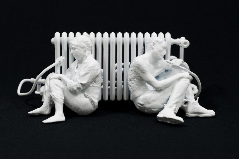 Guillaume Lachapelle - The Lovers Sculpture, Contemporary Resin and Paint, 2010+, Unframed For Sale at 1stDibs 1stdibs.com/art/sculptures…