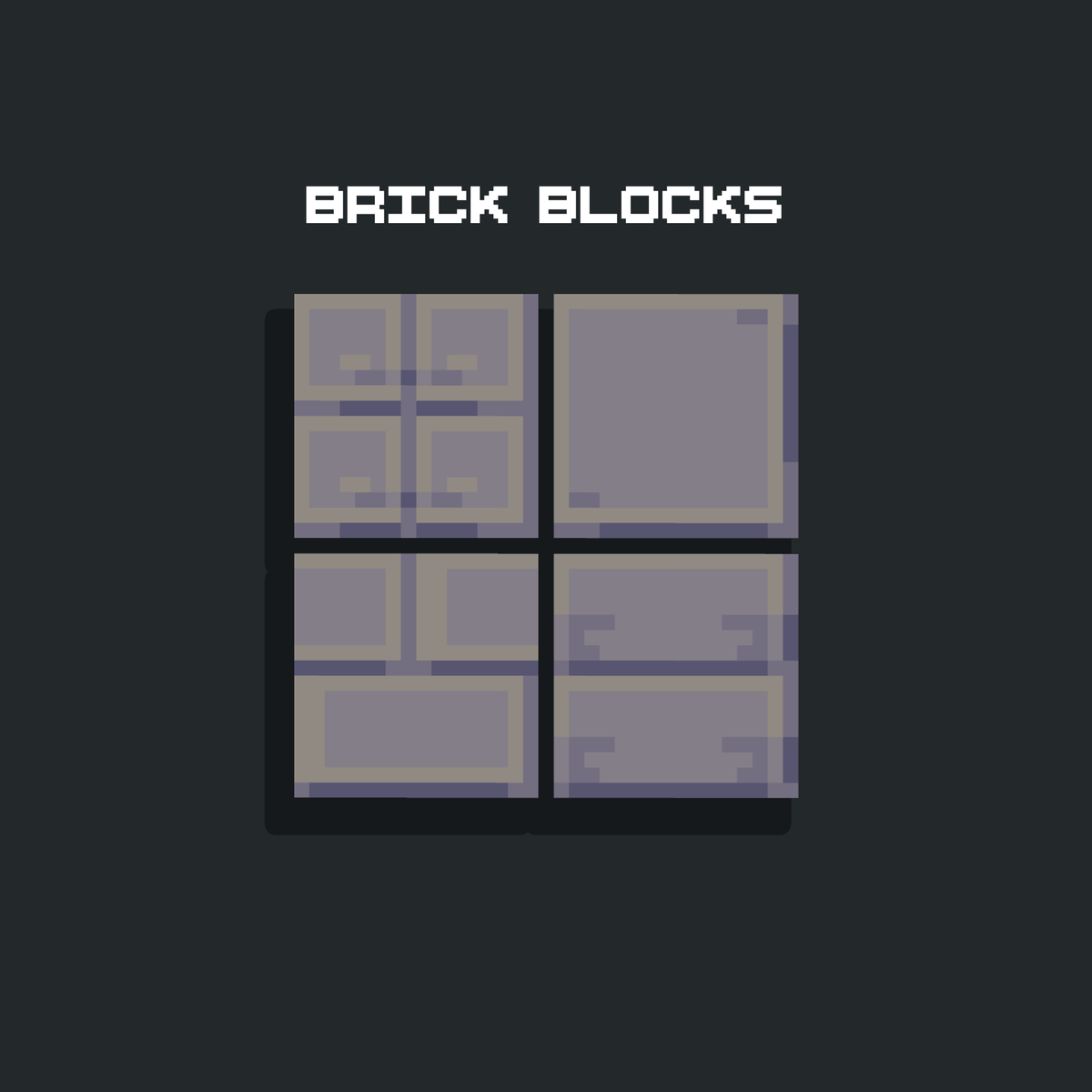 Some stone brick blocks
#Blockbench #Minecraft