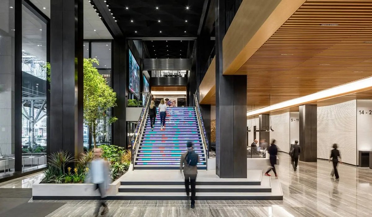 STRATEGIC THINKING: When A+I and Perkins&amp;Will joined forces entrepreneurialism, collaboration, clarity of communication, and design excellence were paramount. They’re just scratching the surface of what’s possible. #modernofficedesign hubs.ly/Q042lNxG0