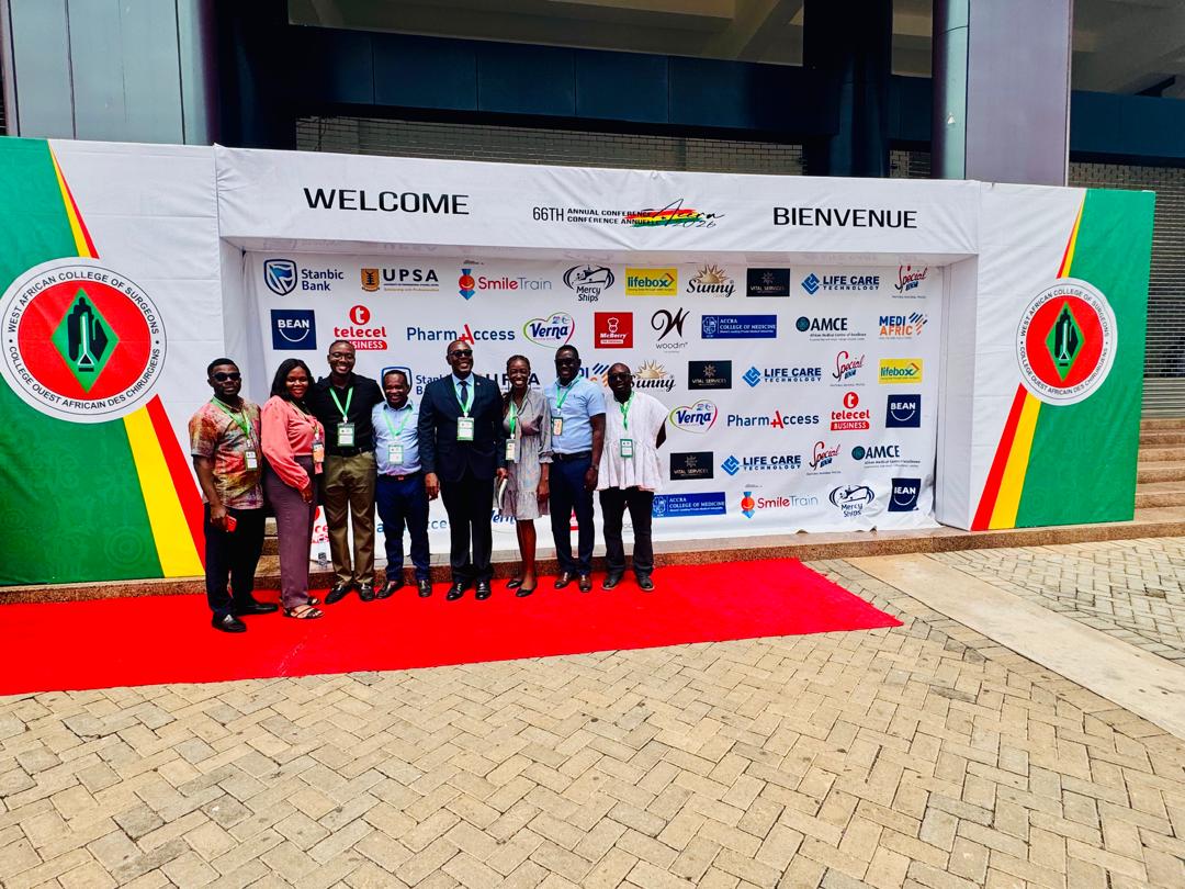 SOGOG_GH's tweet photo. New OBGYN Specialists at the WACS conference in Ghana poses with SOGOG's General Secretary. https://t.co/h24yAmZue4