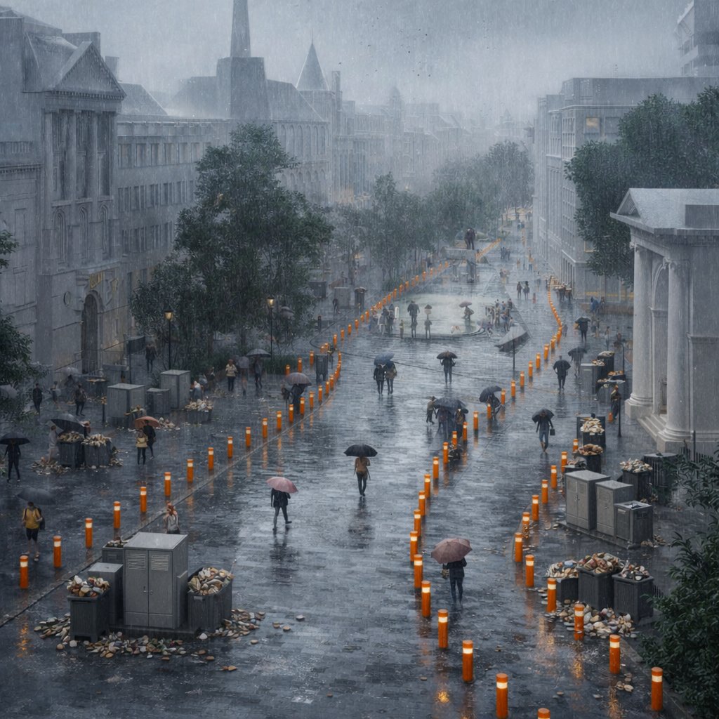 I have created a more realistic version of what it will be like: