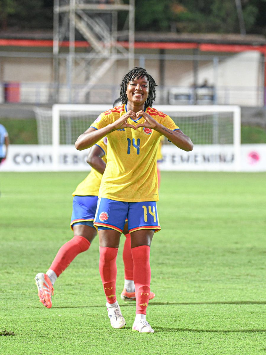 🇨🇴💙 ¡Felicitamos a la Selección Colombia Sub-20 Femenina por ser el primer equipo en clasificar al Hexagonal final en Paraguay! ⚽

Asimismo, felicitamos a María Fernanda, autora del segundo gol en la victoria 2-0 de ayer frente a Uruguay. 💪✨