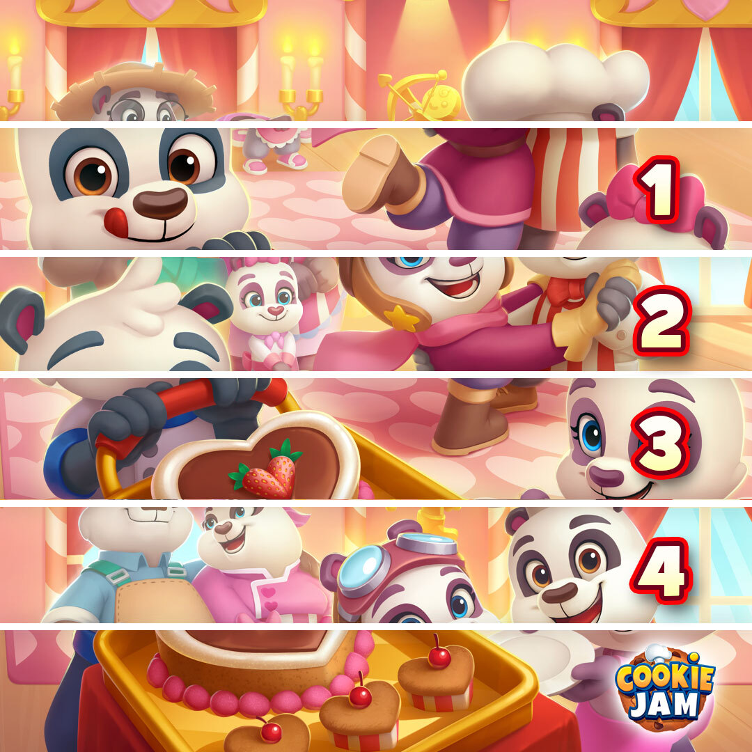 We’ve got a sweet challenge for you today! 🧩🍓 Can you find the correct order to reveal the full image?

Share your answer in the comments! 👇 Happy puzzling, Chefs! 🥯💖