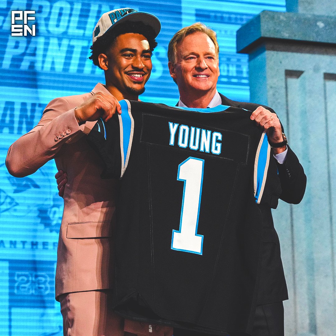 PFSN365's tweet photo. Every QB taken No. 1 overall in the NFL Draft since 2000:

2001: Michael Vick, Falcons
2002: David Carr, Texans
2003: Carson Palmer, Bengals
2004: Eli Manning, Chargers/Giants
2005: Alex Smith, 49ers
2007: JaMarcus Russell, Raiders
2009: Matthew Stafford, Lions
2010: Sam Bradford, Rams
2011: Cam Newton, Panthers
2012: Andrew Luck, Colts
2015: Jameis Winston, Bucs
2016: Jared Goff, Rams
2018: Baker Mayfield, Browns
2019: Kyler Murray, Cardinals
2020: Joe Burrow, Bengals
2021: Trevor Lawrence, Jaguars
2023: Bryce Young, Panthers
2024: Caleb Williams, Bears
2025: Cam Ward, Titans