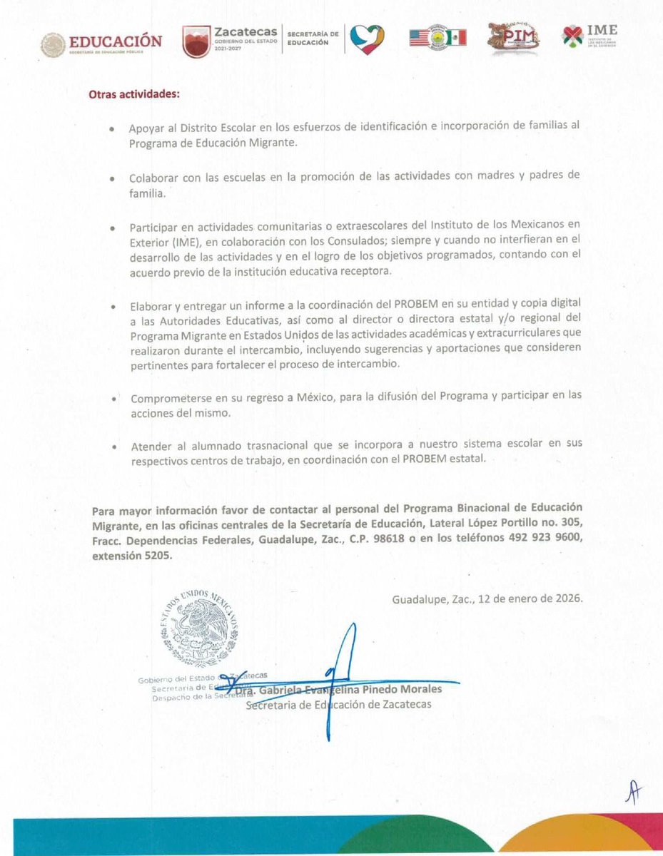 Secretaría de Educación Zacatecas tweet media
