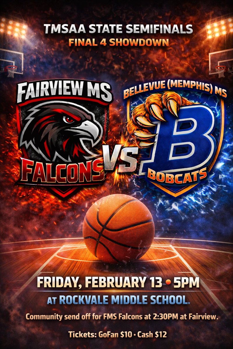 wcsFMSAthletics's tweet image. @wcsFvMS community, come out and show our boys your support and love as we travel to Rockvale MS for @TSSAA state semi finals! #staterun #ship #eth @wcsWMAA @wcsFVHS @wcsFVHSrdj #bringclearbags