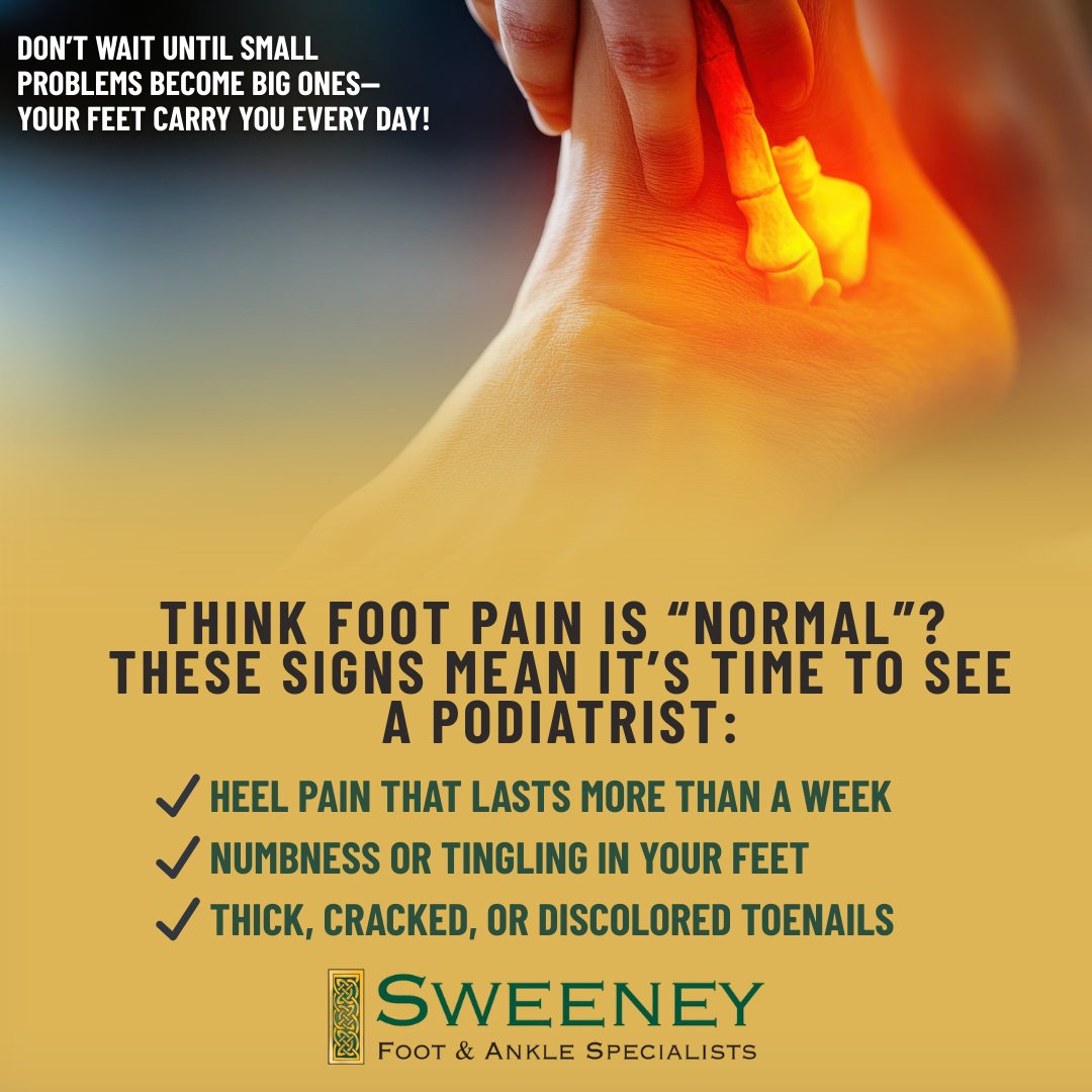 SweeneyFootDoc's tweet photo. D. Sean Sweeney, D.P.M., and Christy Leahey, D.P.M., are foot and ankle specialists with state-of-the-art offices in The Woodlands and Magnolia. Schedule a checkup today! #Sweeney #Podiatrist #HealthyFeet https://t.co/JdvqhEKmUy