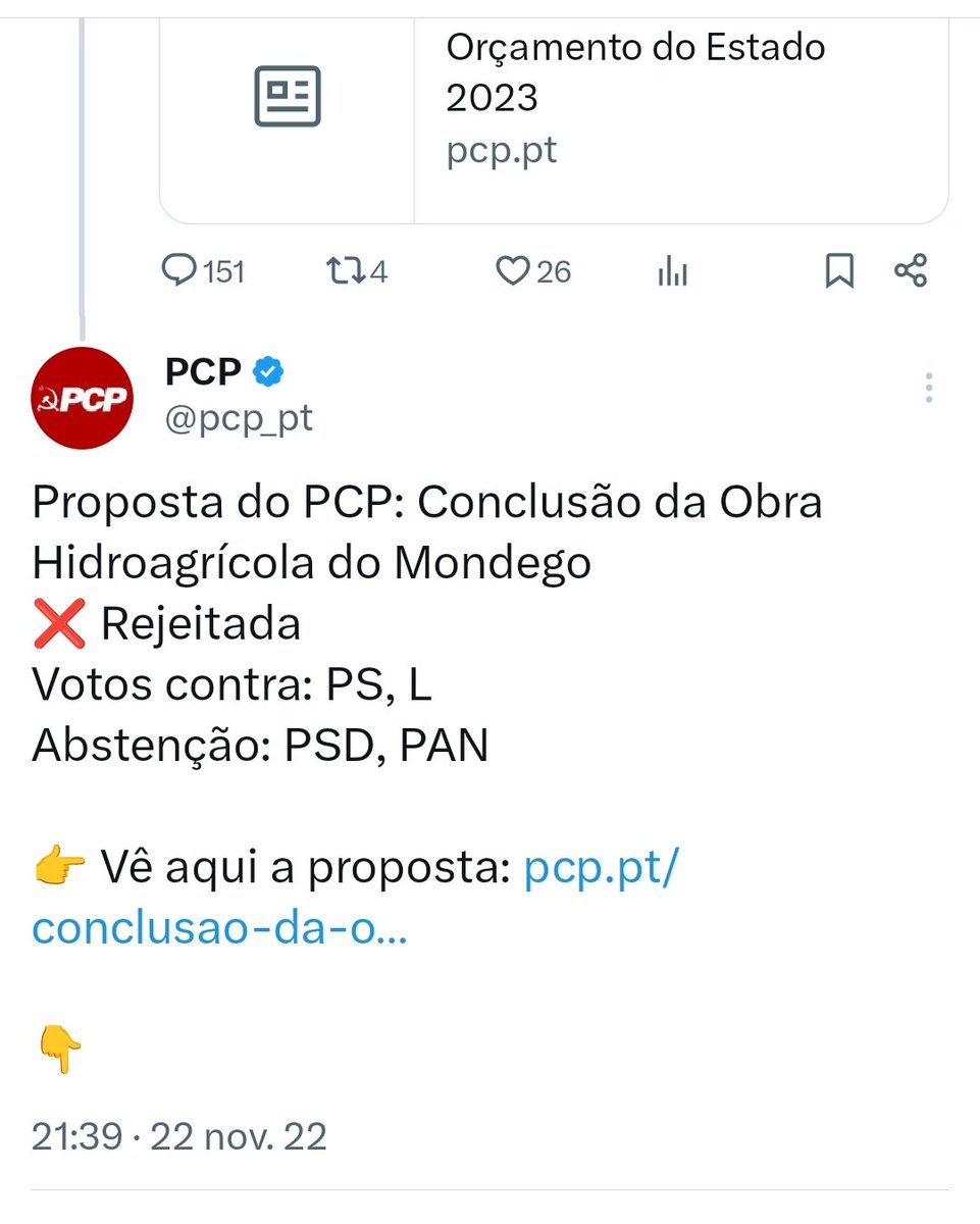 Vou só deixar isto aqui que encontrei no feed do <a href="/pcp_pt/">PCP</a>: