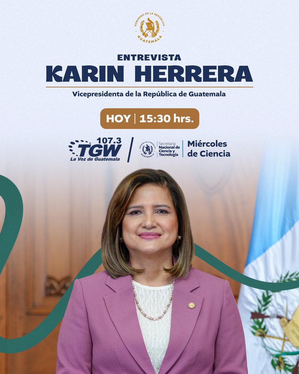 🎙️ Esta tarde participaré en el podcast: 𝒎𝒊𝒆́𝒓𝒄𝒐𝒍𝒆𝒔 𝒅𝒆 𝒄𝒊𝒆𝒏𝒄𝒊𝒂. 

Hablaremos sobre el fortalecimiento y la ampliación de los Clubes de Ciencias, un proyecto que abre nuevas oportunidades para el país, especialmente para la niñez y adolescencia. 

Pueden