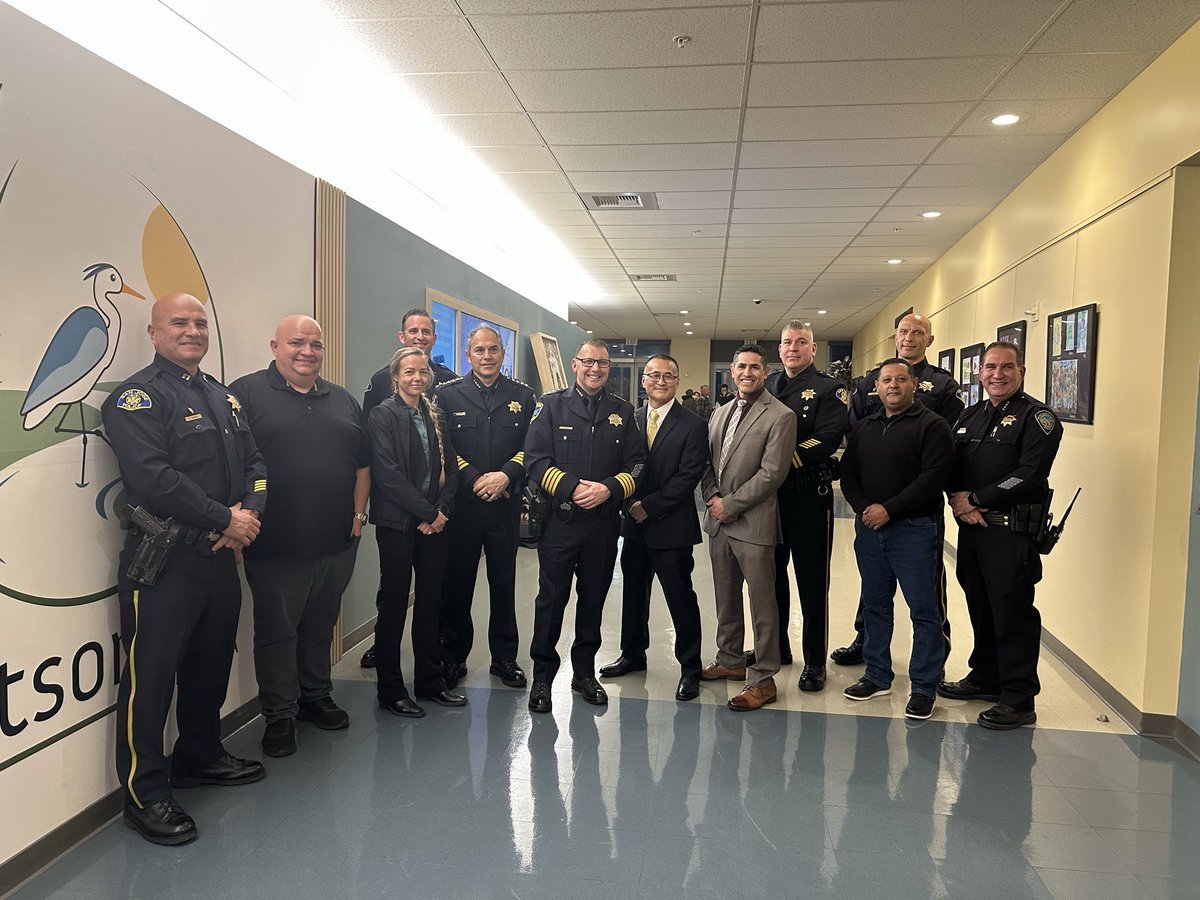 Honored to have attended the swearing in of new Watsonville Police Chief Shab. I wanted to thank Chief Shab for his years of leadership, mentorship, and dedication to the San Jose Police Department. Our loss is Watsonville’s gain.
