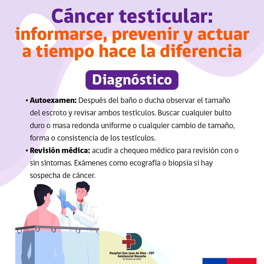 Si tienes antecedentes familiares de cáncer testicular o ves un bulto indoloro, acude a un especialista #hsjdsomostodos