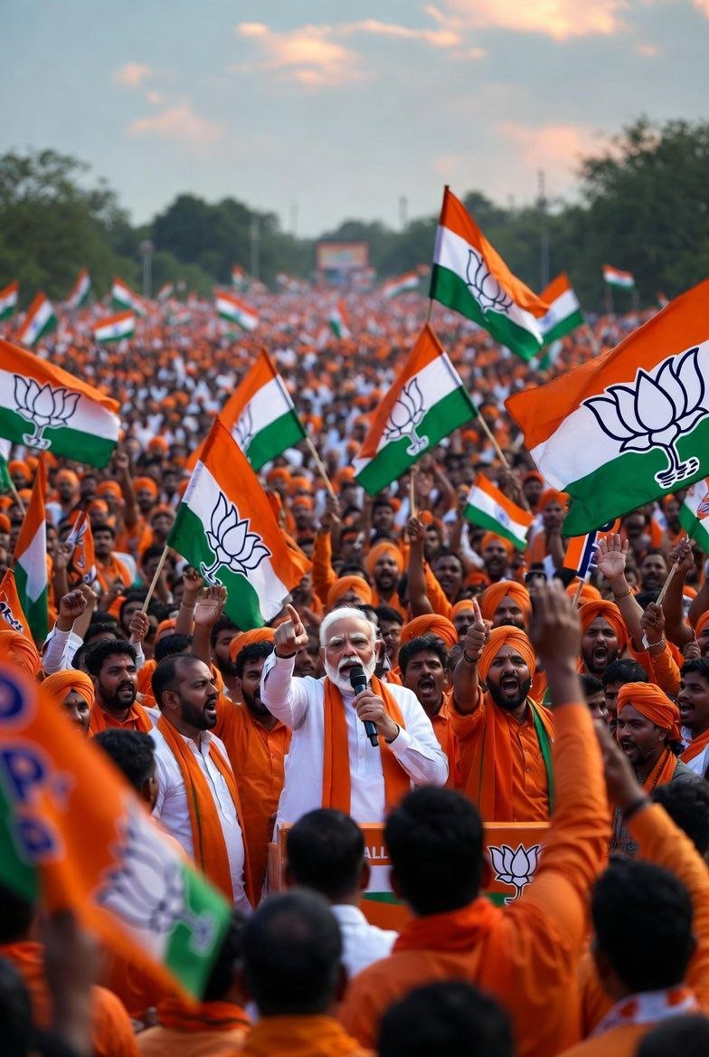 "🇮🇳 जय श्री राम! जय हिंद! 🚩
देखो ये ताकत... लाखों-लाखों कार्यकर्ता एक साथ खड़े, कमल खिलाने के लिए तैयार! 🔥
Modi ji की सरकार ने किसानों को पहले रखा – अमेरिका से ट्रेड डील में साफ कहा: भारतीय अनाज बाहर नहीं आएगा! 🌾💪 आत्मनिर्भर भारत, अन्नदाता का सम्मान – यही है असली