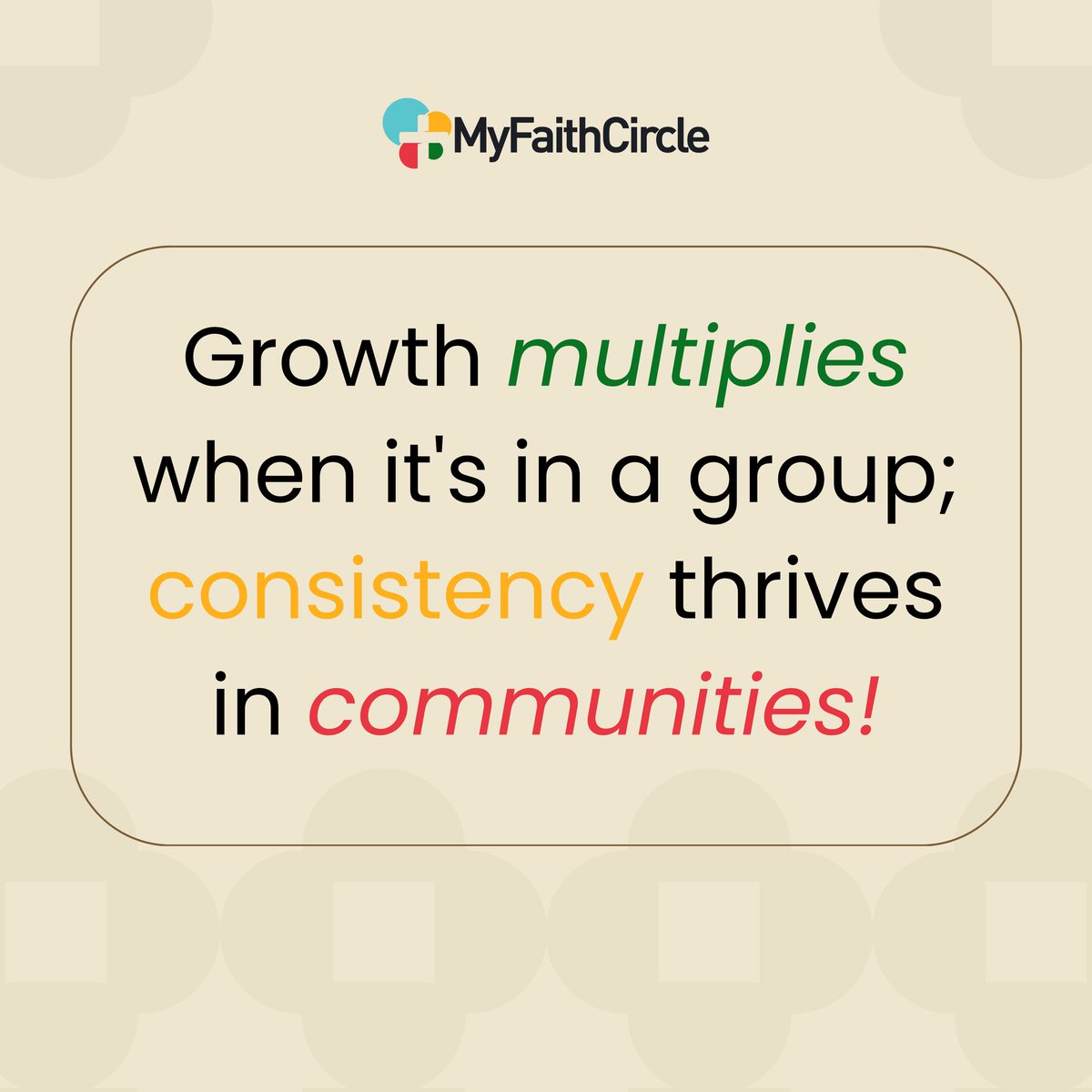 myfaithcircle's tweet photo. This has been true from time immemorial, and will continue to be true.

If you're ready to take your faith seriously, @myfaithcircle has built an app to easily grow your faith as a Christian through accountable Bible study with friends right on the app. https://t.co/nlPcPtBTHx