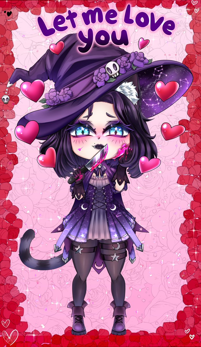 I love how cute this turned out !
ych c0m for @/TabiKatVT 
💕💗