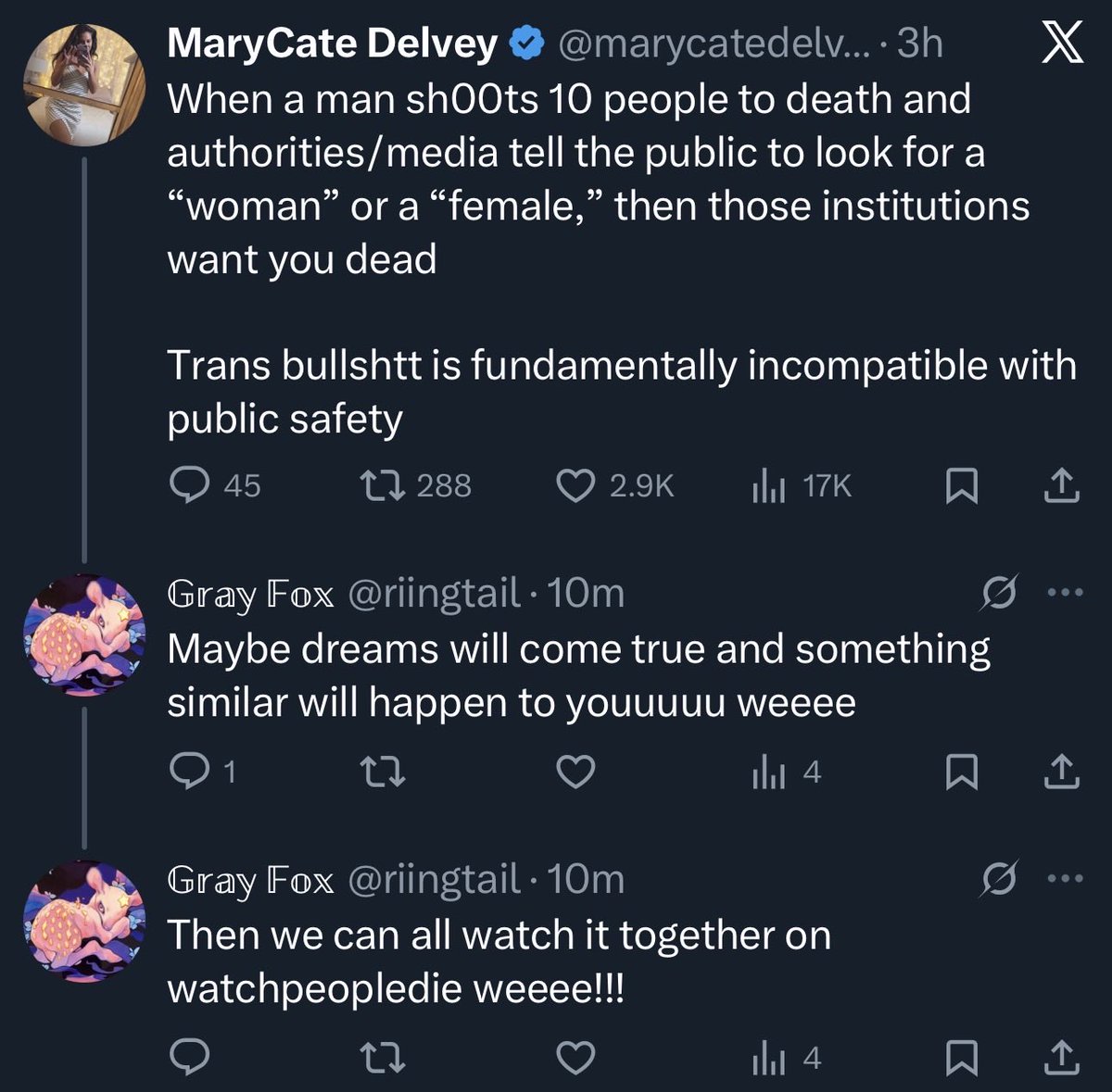 MaryCate Delvey tweet media