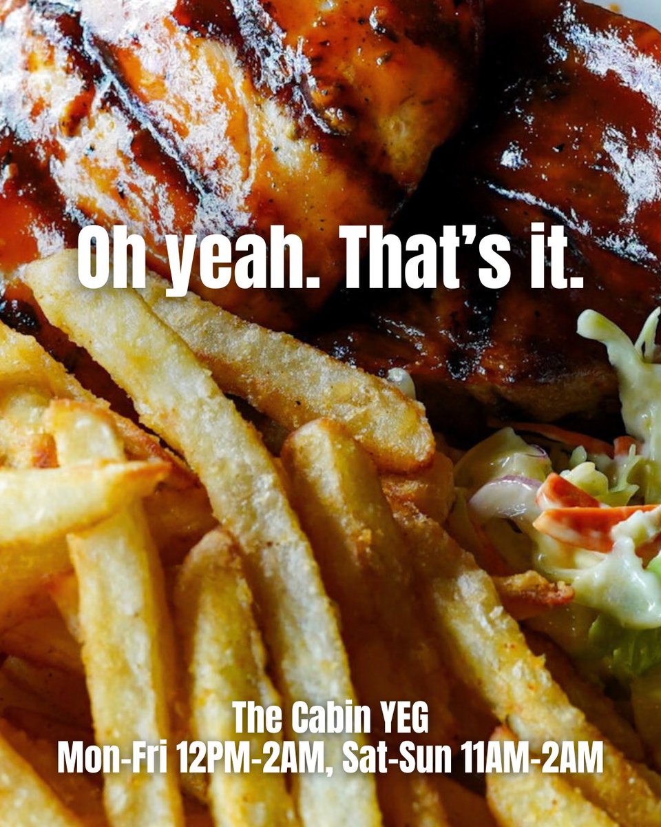 No Plans? Now You Do. 🍻
The Cabin is officially calling. We’re open 12pm–2am all week, and starting an hour early at 11am on weekends.

Come through today for Wine Wednesday specials and Trivia night starting at 7PM!