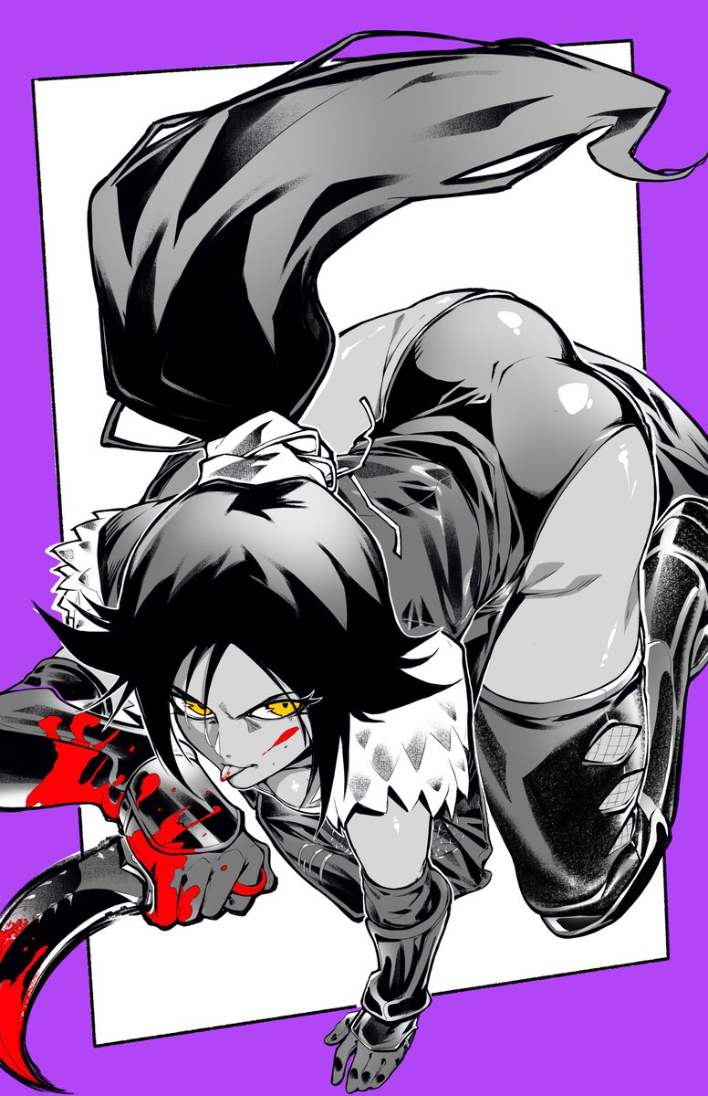 Yoruichi Bleach 💀😶‍🌫️☕️
.
Hi although I haven't been sharing much, I've been working nonstop with Maid-Fia and other projects.

 For now, I'm just enjoying it, but I'll try to keep you all updated. Thanks!
.

Commision for Jhajuan.

#art #bleach #fanart