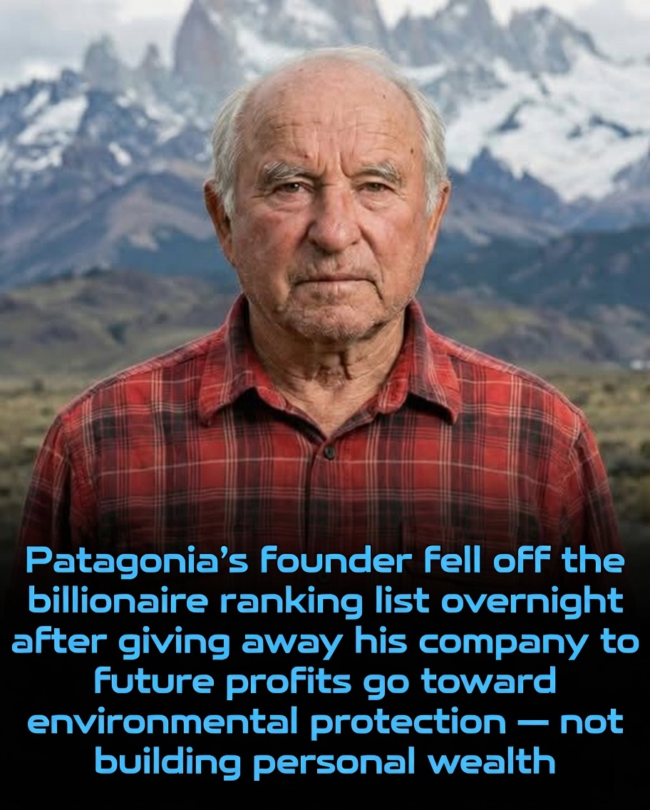 Yvon Chouinard, the founder of Patagonia, has made the planet itself the sole beneficiary and effective "shareholder" of his company.

In an extraordinary move that redefined corporate ownership, Chouinard transferred full control of the $3 billion outdoor apparel brand away from