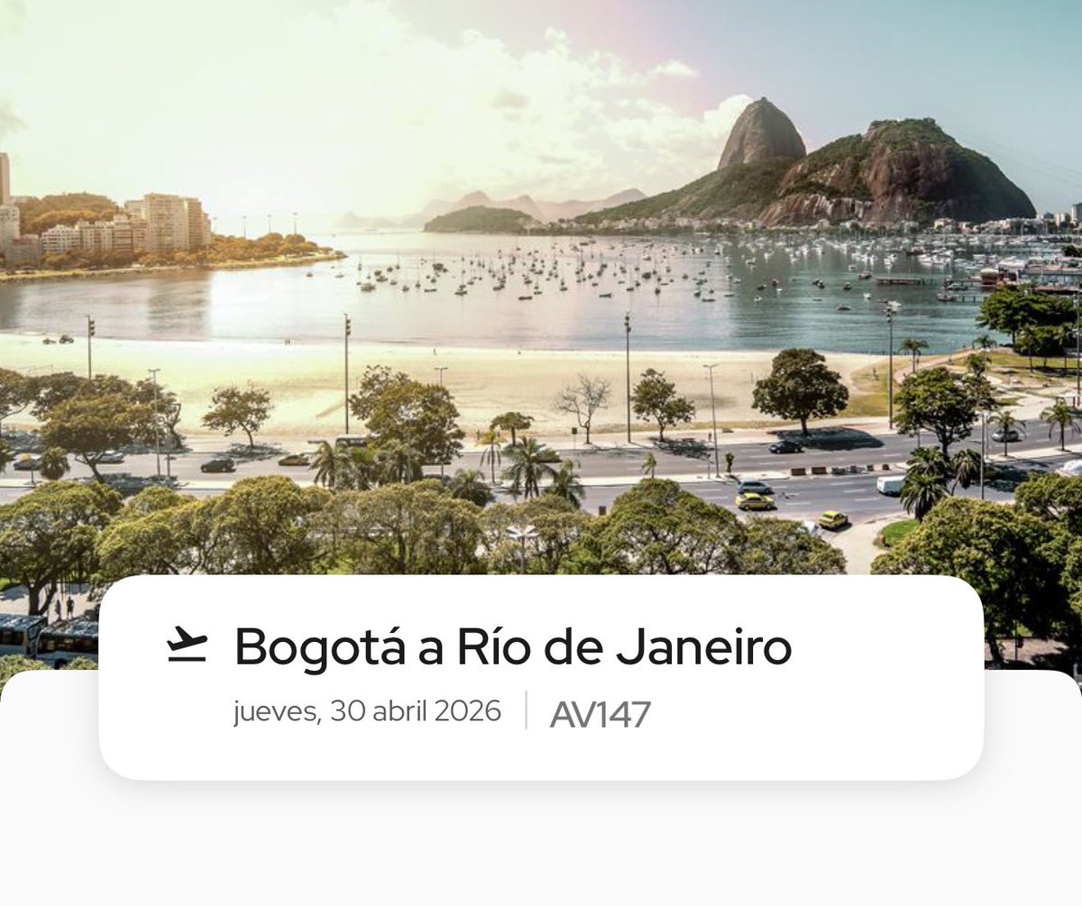 Tickets asegurados, nos vemos en Río mi reina <a href="/shakira/">Shakira</a> 👸🏼🇧🇷✈️✨