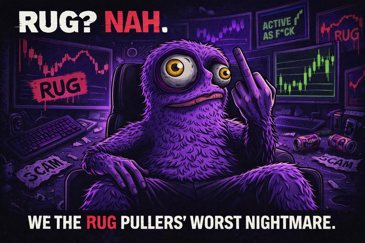 sollememe's tweet photo. Motherfuckers yelling RUG.

Meanwhile I’m active af
and not going anywhere ever😈

#Solle #Solana #Crypto #Web3 #StillBuilding https://t.co/LIhQF00MzG