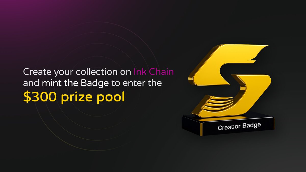 sweep_haus's tweet image. Sweep is launching a Creator campaign on @inkonchain and We’re inviting creators, artists, founders and communities, here is how :

1-Create a collection on the Ink network : ➡️ sweep.haus/create

2-After creating your collection, verify and mint the NFT below:

➡️…