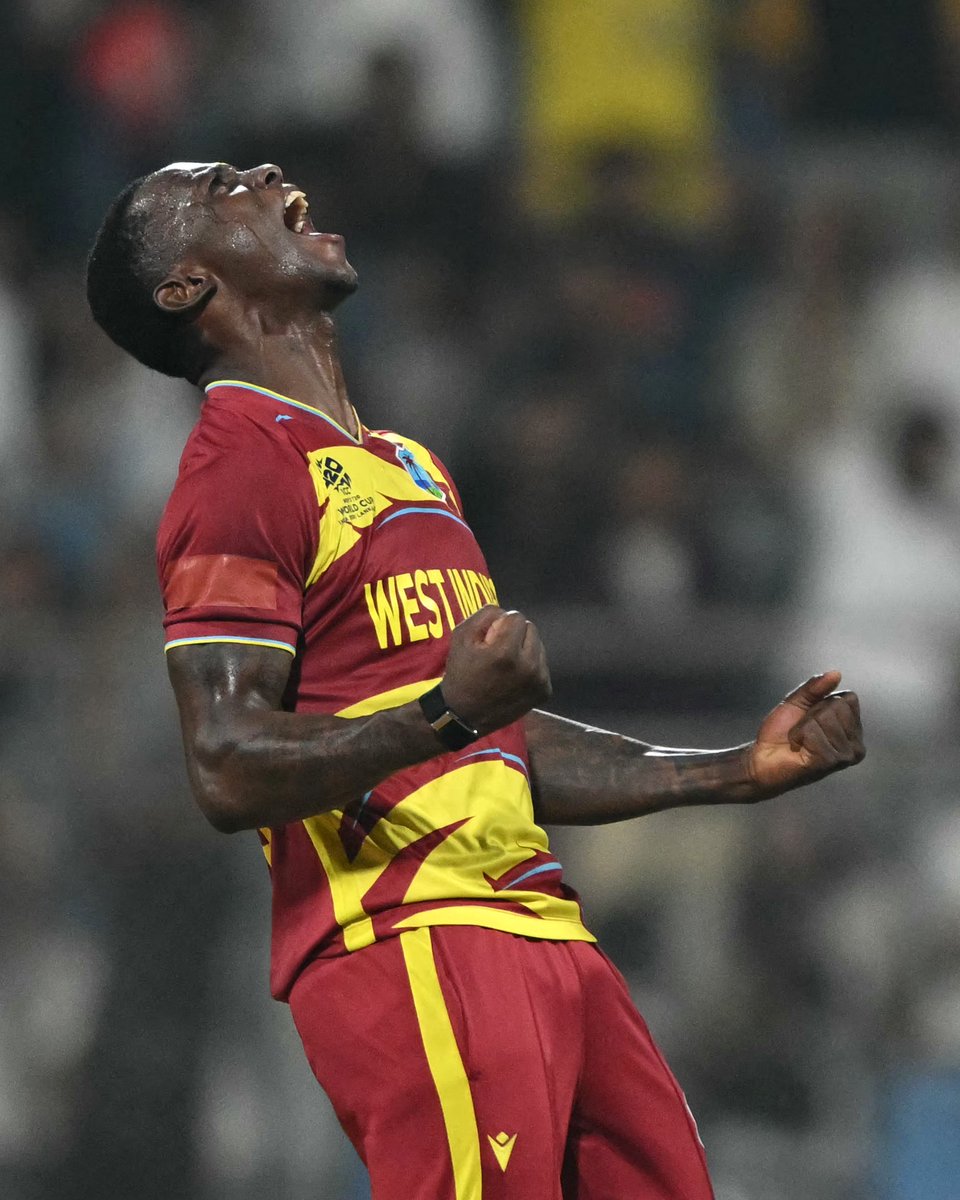 cricinfo's tweet photo. Beat Scotland by 35 runs ✅
Beat England by 30 runs ✅

A statement win at the Wankhede makes it two from two for West Indies 💪 https://t.co/zRDzwm1iom