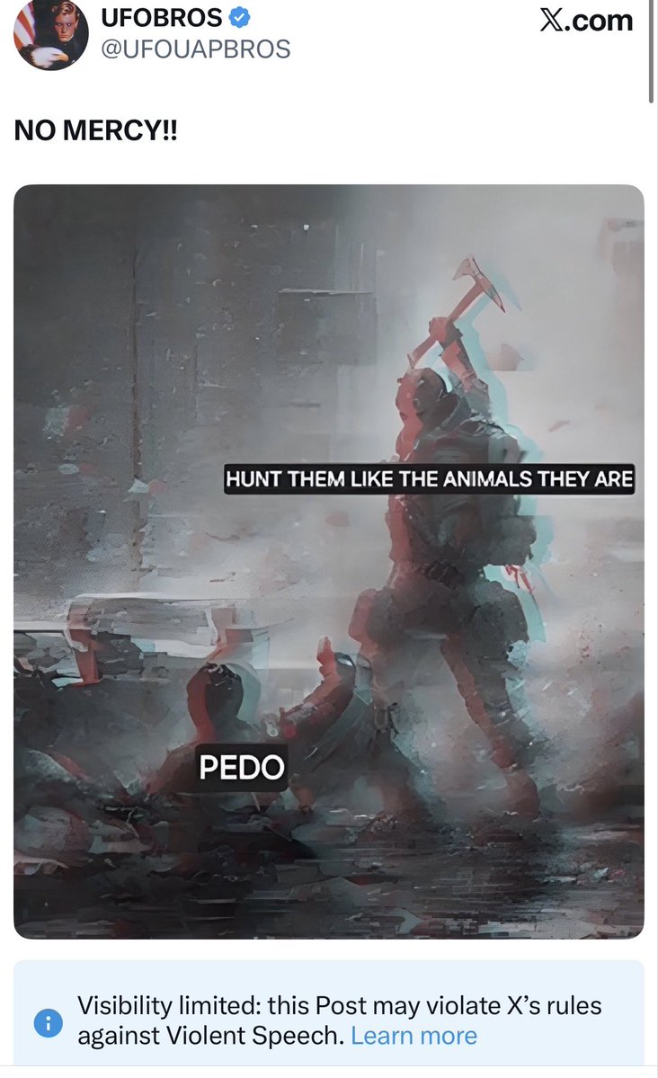 I got the list of X Account(s) that reported this post as being “offensive” you sick pedo lovers are about to be put on blast!!