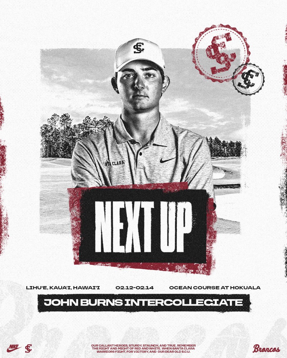 Santa Clara Men's Golf tweet media