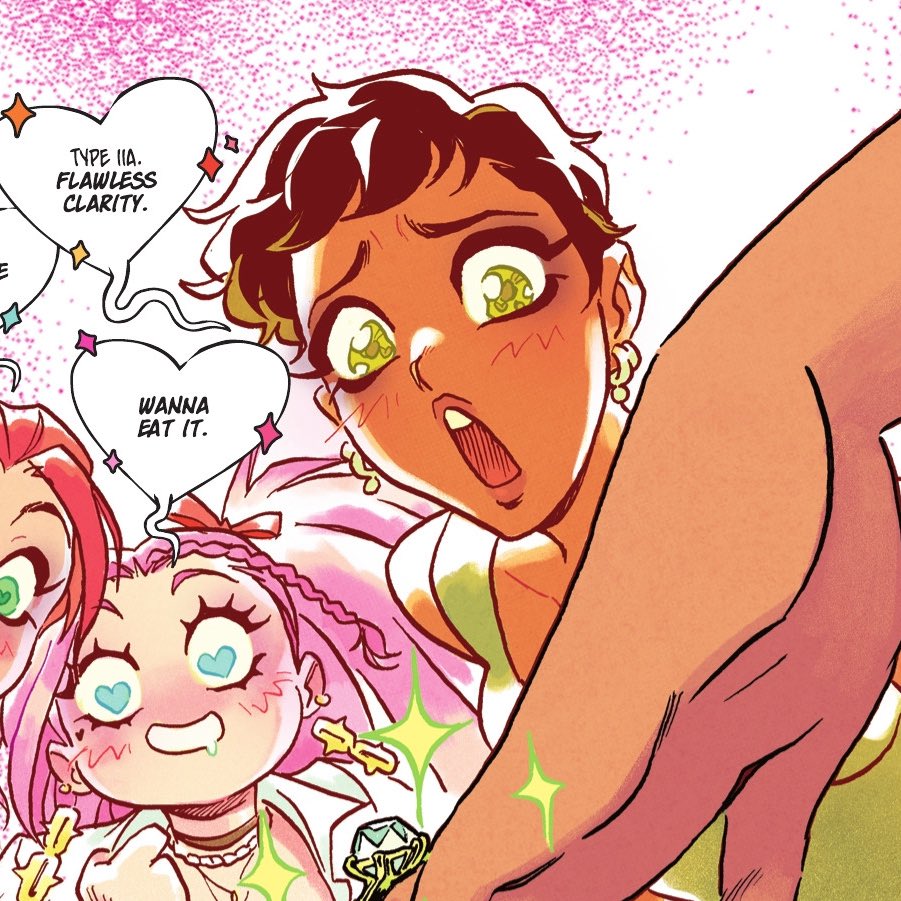 selinavibez's tweet image. it makes me really sad that selina got wasted in this run bc she looks sooo cute 😭