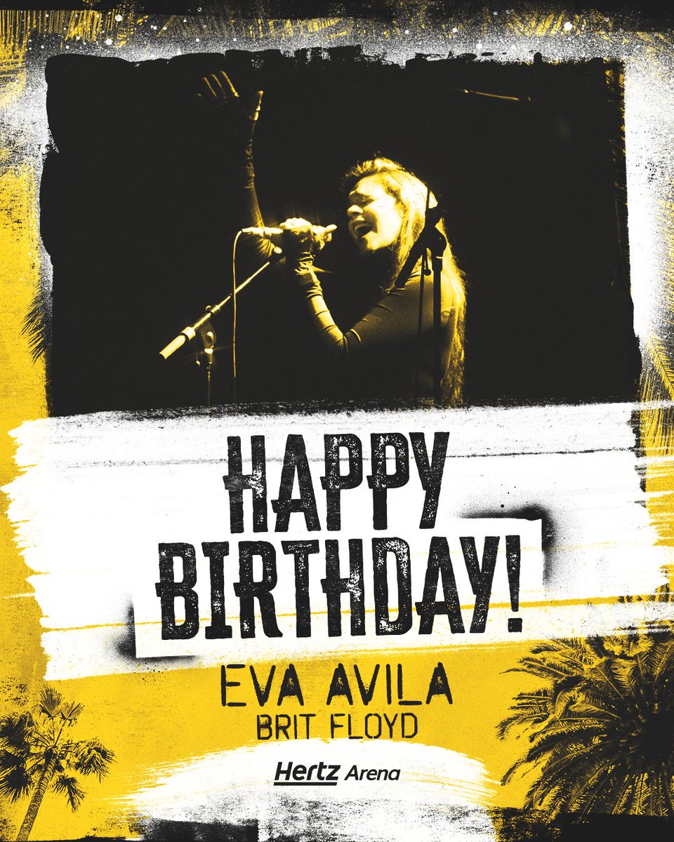 Happy birthday to one of the fabulous ladies of Brit Floyd, Eva Avila! We can't wait to see you under the lights in May ✨