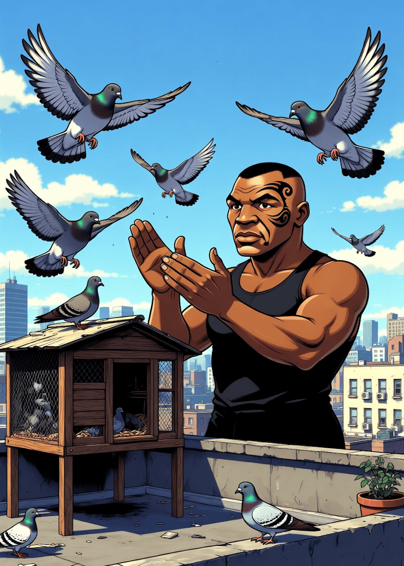 Season 2 • Card #11
PIGEONCLAP
tokenscan.io/asset/PIGEONCL…
Artist: <a href="/BobbyZoo_BA/">BobbyZoo</a>
Supply: 42
rarepigeons.com/season-2/
#RarePigeons #BitcoinNFT #Counterparty #XCP #Bitcoin #OnChainArt #CryptoArt