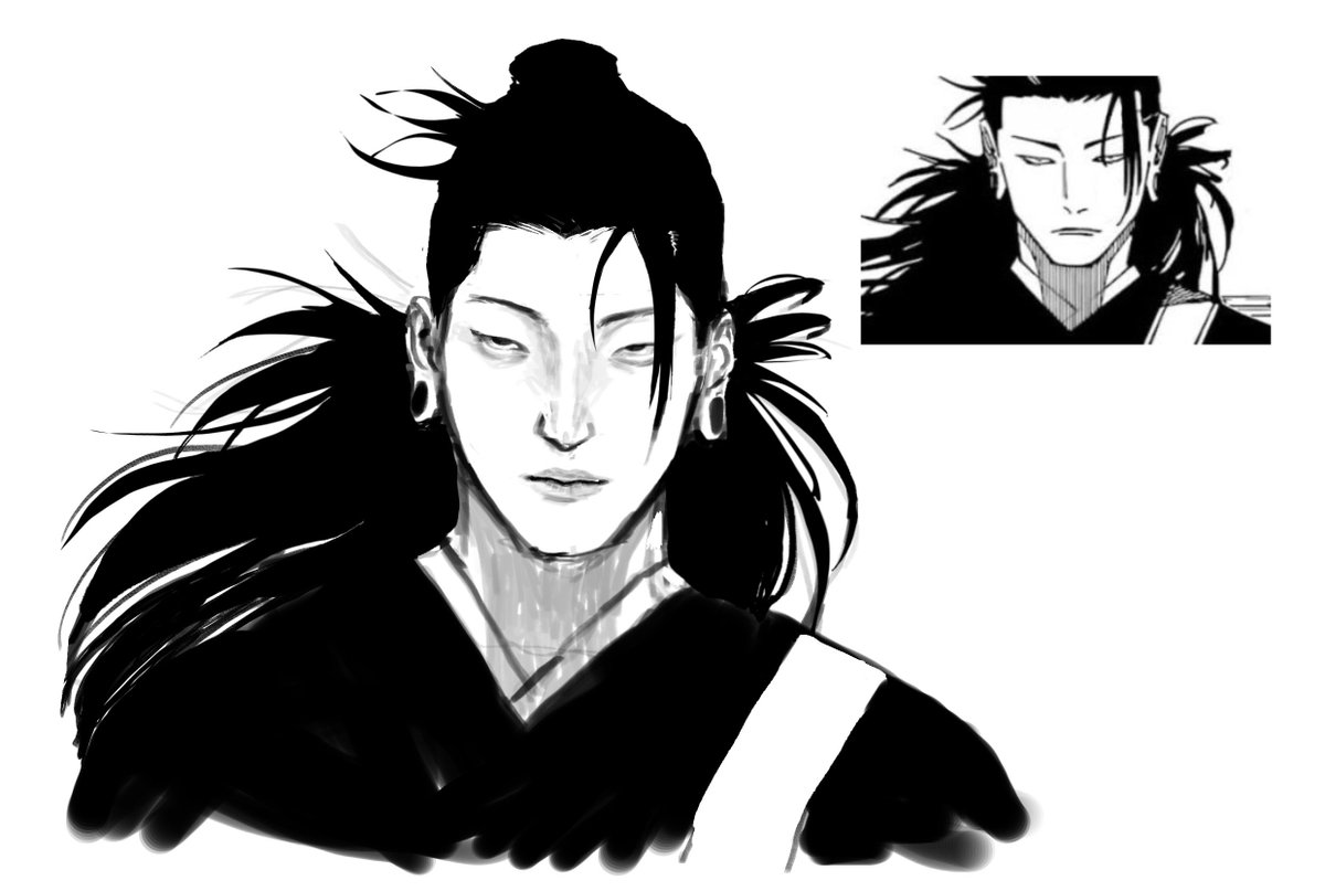 manga panel redraws  #五夏 #GetoSuguru #GojoSatoru