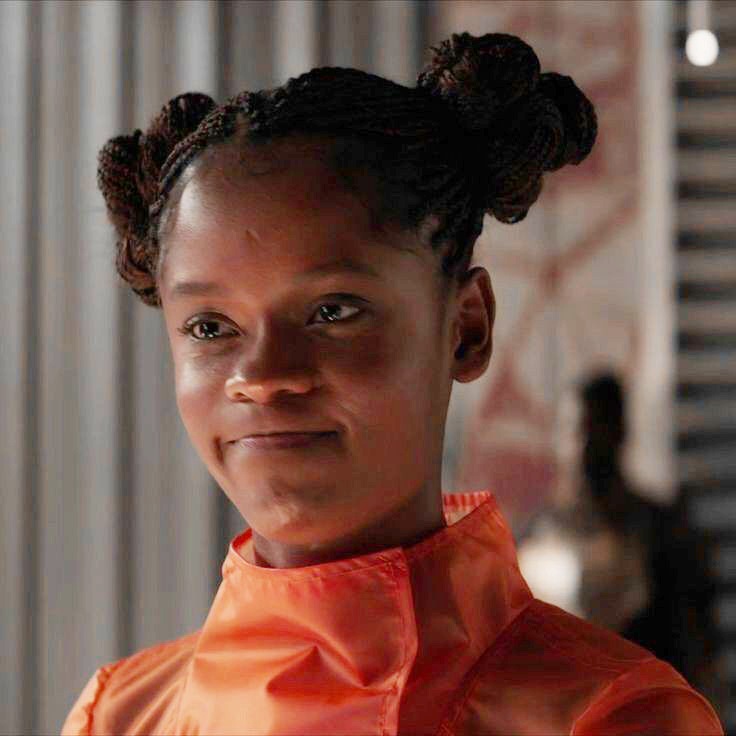 Shuri in avengers infinity war was so cute 🥹