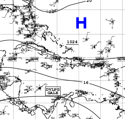NHC_TAFB's tweet photo. [1:45pm EST Feb. 11]  A  #GaleWarning is in effect for the offshore waters of #Colombia for tonight. Seas with these winds are forecast to reach 12ft (4 M). For marine info., please  see   https://t.co/26J6Uoh0VW https://t.co/T9qS6NlvdJ