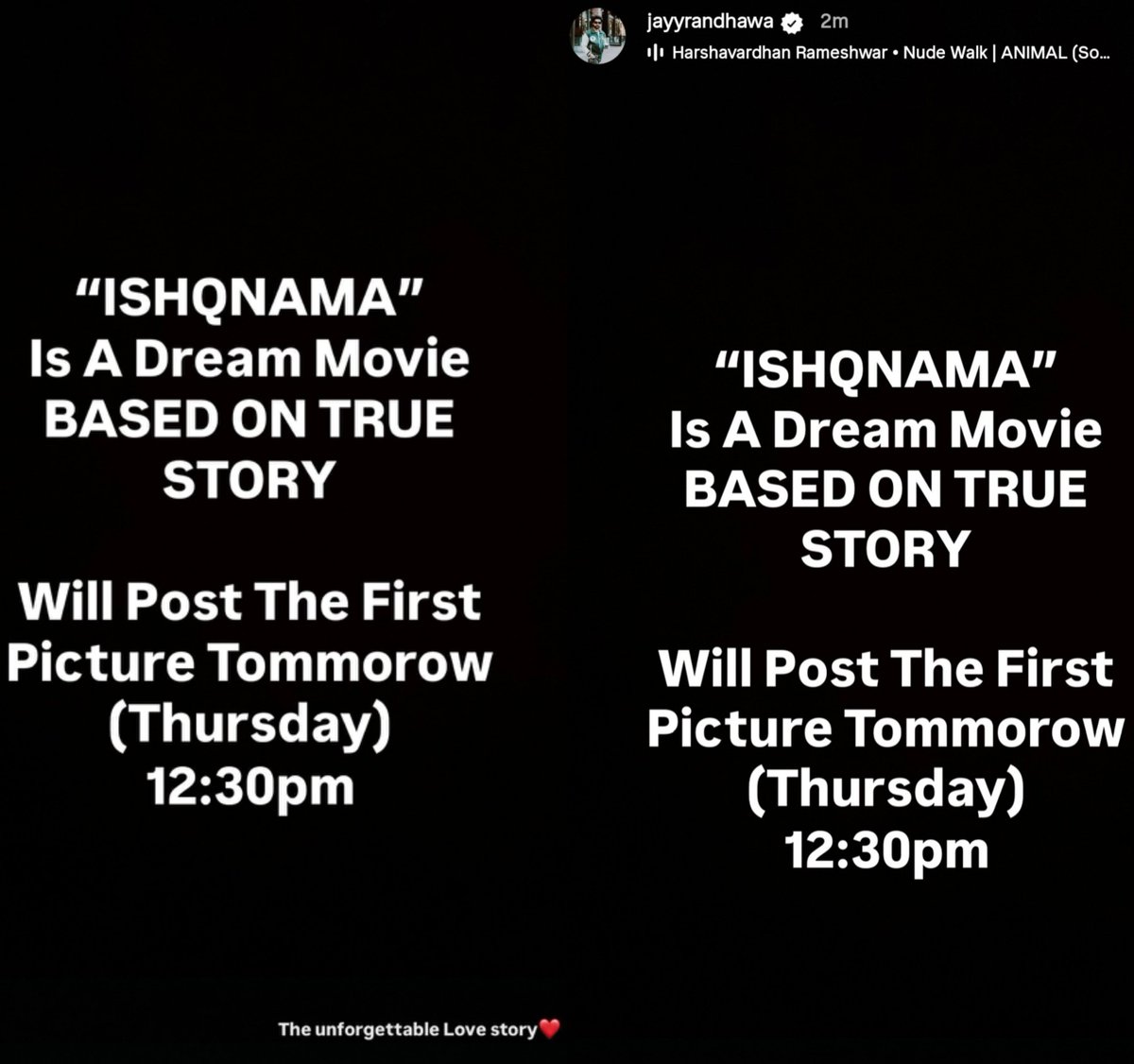 ikiyapalot's tweet photo. Let's start her 2026 projects diaries🪄

The first pic of "Ishqnama" - The unforgettable love story based on true event starring Shehnaaz Gill and Jay Randhawa will be out tomorrow at 12:30 IST.. be ready✨️🎬🤍

@ishehnaaz_gill
#ShehnaazGill #Ishqnama https://t.co/kccUpWQ0oQ