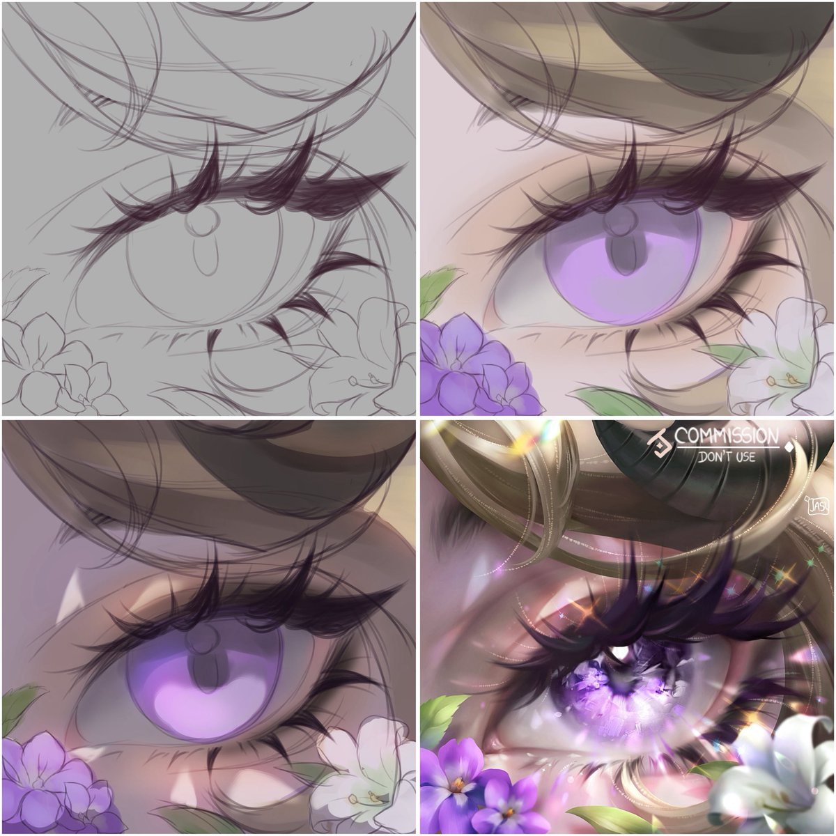Commission process of an Icon Eye🖤
#VgenComms #icon #vgen