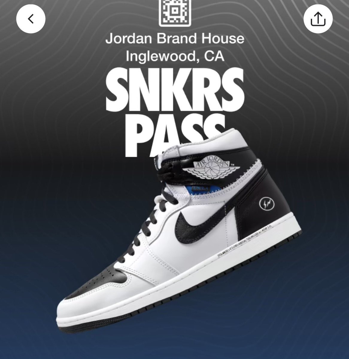 SnkrsStock's tweet photo. SNKRS PASS https://t.co/e5mEaGdJsl