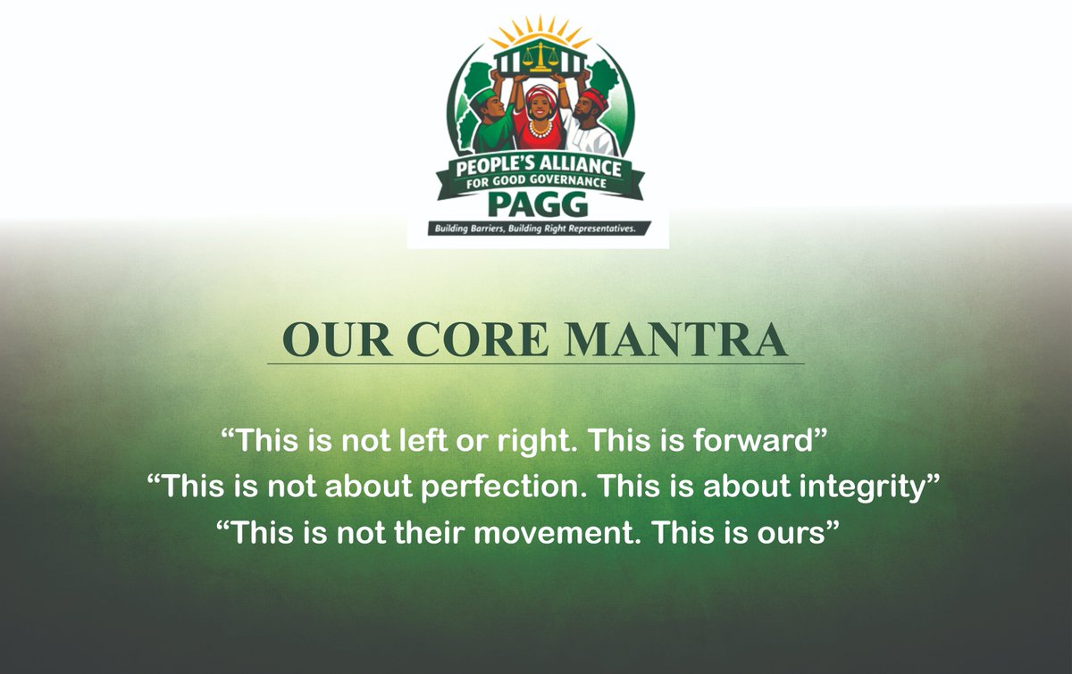 People's Alliance 4 Good Governance tweet media