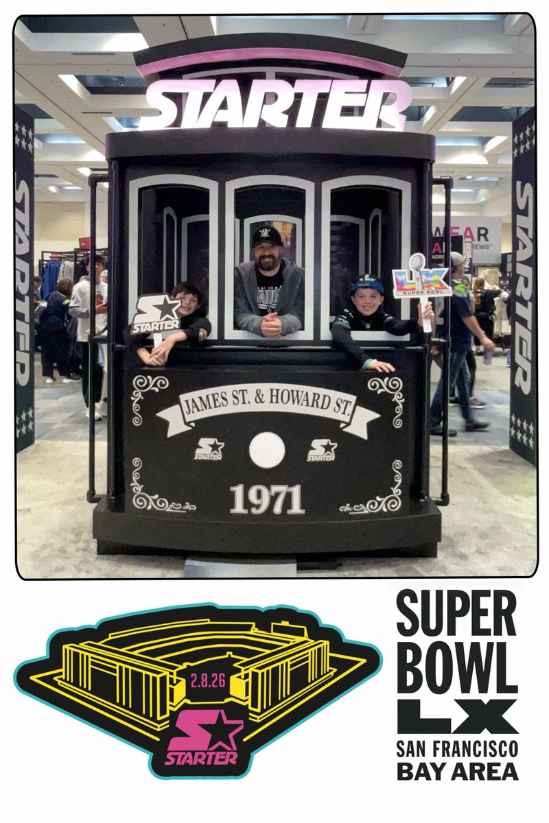 Superbowl experience in downtown SF, some of the best photos. I went 10 years ago with the madden team. This time I went with my boys, it was so much bigger this time around. The kids had a blast. 
#SuperBowl2026