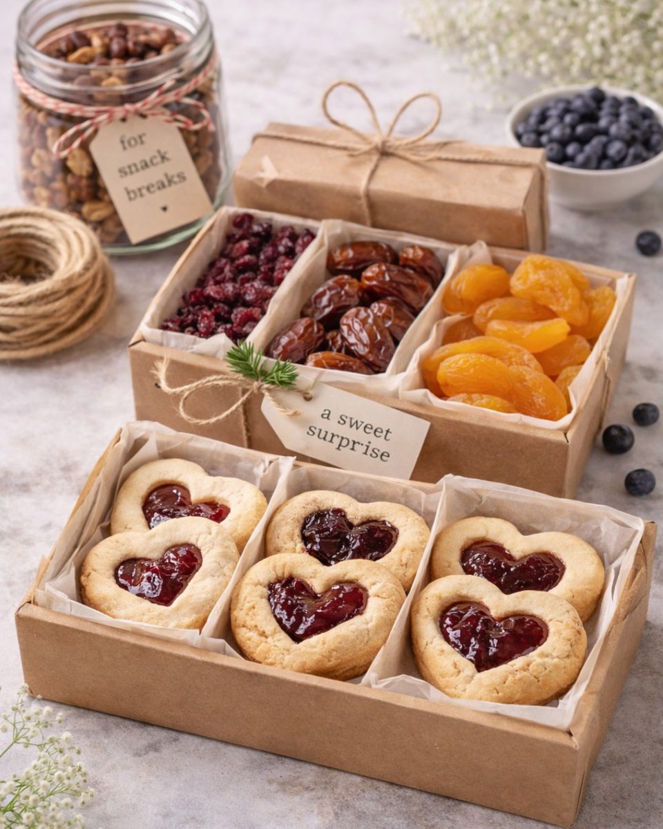 Homemade says “I love you” better than store-bought. 🤍 A few dried fruit gift ideas we keep coming back to: bit.ly/4tpOW14

#TheGoodFruitFamily #ValentinesDayGifts #HomemadeGifts #EdibleGifts #DriedMango #DriedCherries #PittedDates #DriedApricots #TrailMixJar #SnackBox