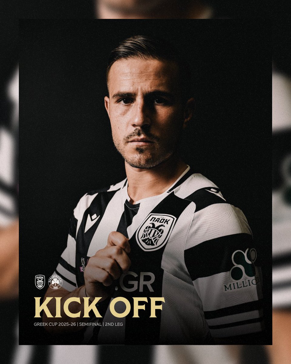 PAOK_FC's tweet image. #KickOff Σέντρα στο γήπεδο της Τούμπας! #PAOKPAO #GreekCup #OurWay 

ΠΑΟΚ-Παναθηναϊκός ζωντανά από το paokfc.gr και τα Digital Media της ΠΑΕ ΠΑΟΚ με live περιγραφή, εικόνες και στατιστικά εδώ: paokfc.gr/matches/paok-p…
