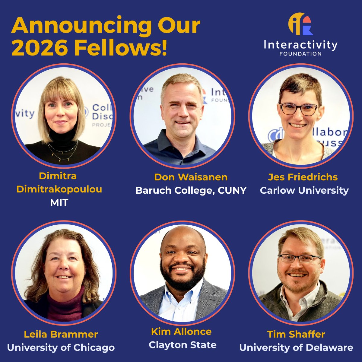 IFTalks's tweet image. What IF we invested in the people strengthening democracy through discussion? We are proud to highlight our 2026 Fellows!

Read their bios and learn more about fostering collaborative intelligence. interactivityfoundation.substack.com/p/what-if-we-i…

#WhatIF #collaborativeintelligence #CQ #democracy