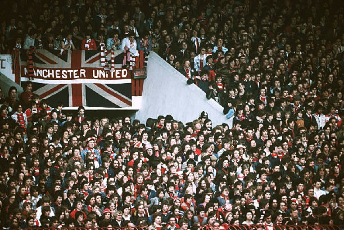 Stretford End, Old Trafford (1976) #MUFC