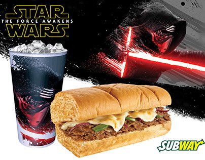 jtimsuggs's tweet photo. Desperately yearning to try the Kylo Ren sandwich from 2015 https://t.co/fWgqu48nQz