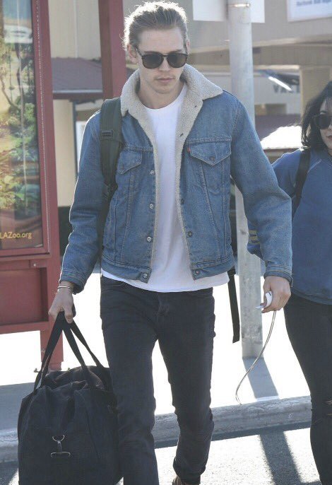 February 11th 2016 - Austin Butler arriving at Burbank Airport